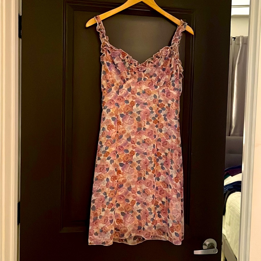 Beautiful flower dress.